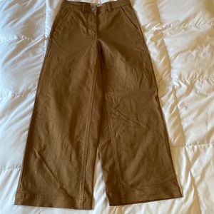 Everlane wide-leg pants.